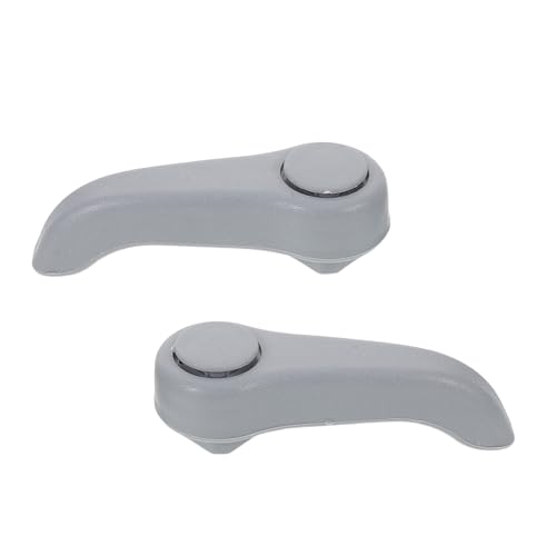 Healeved Palanca de Ajuste de Asiento para Automóvil Par de Manijas Reclinables Delanteras Repuesto Compatible para Control de Altura y Posición Accesorio Mecánico Interior para Coches