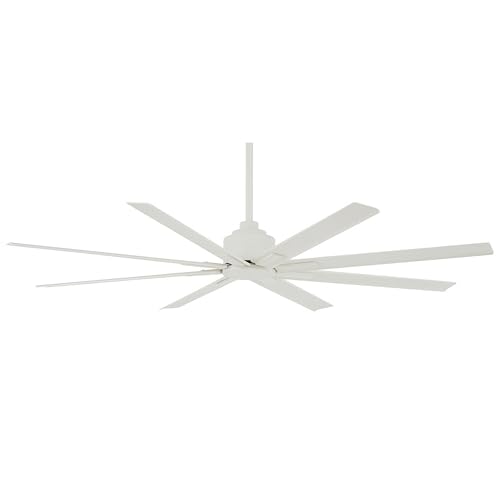 Minka-Aire F896-65-WHF Xtreme H2O 65 Inch Outdoor Ceiling Fan with DC Motor in Flat White Finish