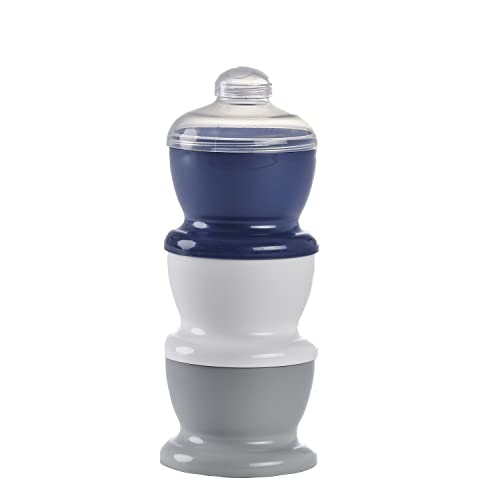 THERMOBABY - Boîtes de transport de lait - Repas de bébé Pratique - Fabriqué en France - Gris Charme