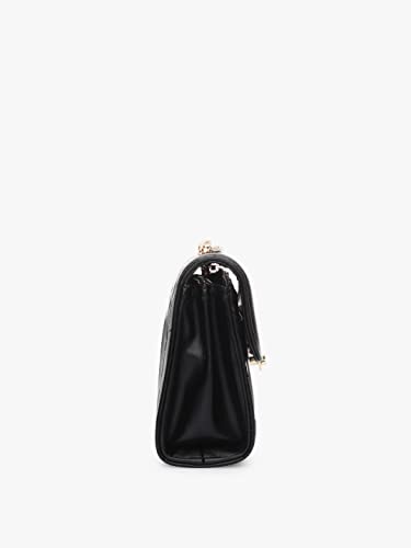 Écharpe fine polyuréthane femme noir accessoire cou small
