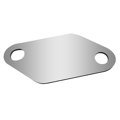 EGR Valve Spacer Plate Gasket EGR Blanking Plate Replacement For Nissan ZD30 CRD Engine for YD25 Direct Inj Engine up to 2006 Euro 3