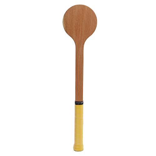 Wooden Spoon Tennis Pointer, Trainer Racket Swing Practice Training Aid with Storage Bag for Sports, Improve Swing Accuracy (Children's model-55cm)