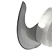 National Band Saw Robot Coupe Compatible R-2 Blades - S-Blade Replacement for Emulsifying, Mixing, Coarse Chopping - Stainless Steel in White Plastic Body - Fits R-2, R-2N, R-2U Models