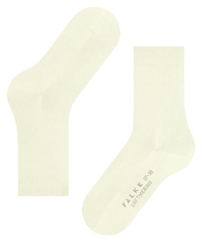 Image of FALKE Women's Softmerino Socks, Merino Wool Cotton, Crew, 1 Pair