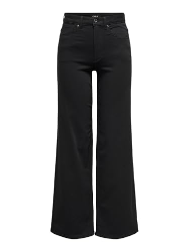 ONLMADISON Blush HW Wide DNM SOO796 NOOS, denim nero, XS / 34L