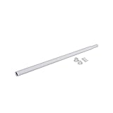 平安伸銅工業 LABRICO DIY収納パーツ アイアン伸縮ロッド M 屋内専用 幅70~110cm ホワイト IXO-8N