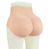 CRODRES Transgender Silicone Vagina Panties Realistic Fake Pussy Triangle Pants Men's Boxer Briefs Underwear for Shemale,Color 3,Basic