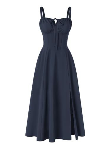 Scarlet Darkness Womens Corset Midi Dress - image 1