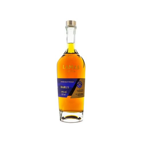 Whisky Lamas Rarus 720 mL (Single Malt | Barril Ex-rum Abv 43%)