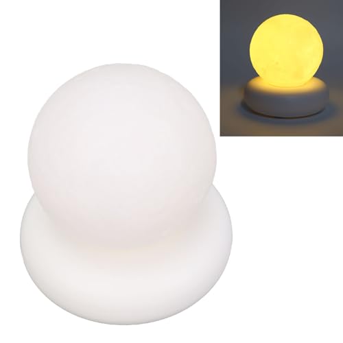 Lámpara lunar recargable LED con luz suave miniatura 4