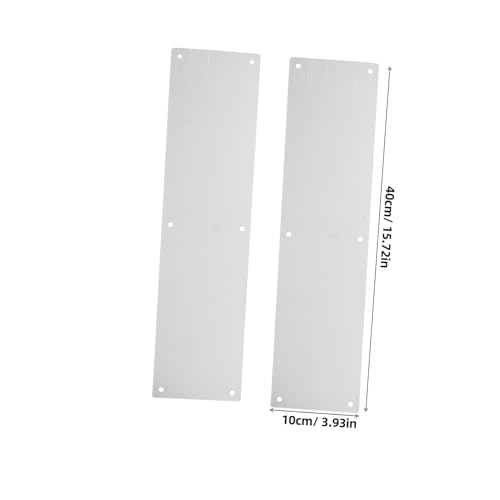 Plaque de protection bas de porte inox pour eviter rayures - 3