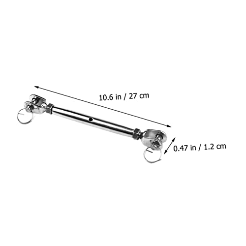 Tensor para cable de acero inoxidable con quijada, tornillo de rigging ajustable miniatura 5