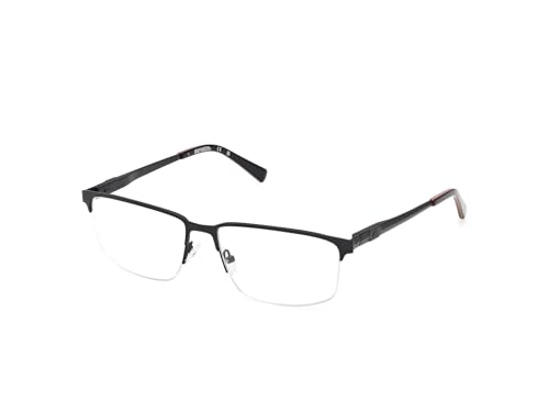SEMIRIMLESS HARLEY-DAVIDSON Hd50113 Gafas, Matte Black, 57-16-145 Uomo