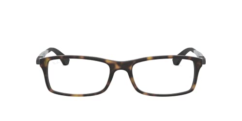 Image of Ray-Ban RX7017 Rectangular Prescription Eyeglass Frames