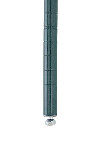 Metro 63PK3 Metro Site Select Metroseal 3 Steel Stationary Post, 1" Diameter x 62-9/16" Height (Pack of 4)