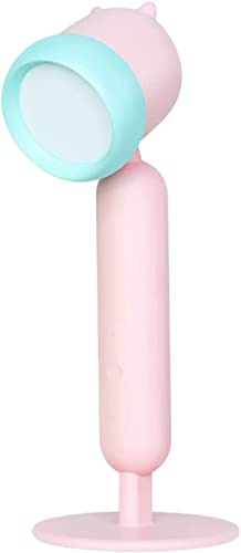Lampe enfant rose LED nomade pour bureau et chevet anti-fatigue