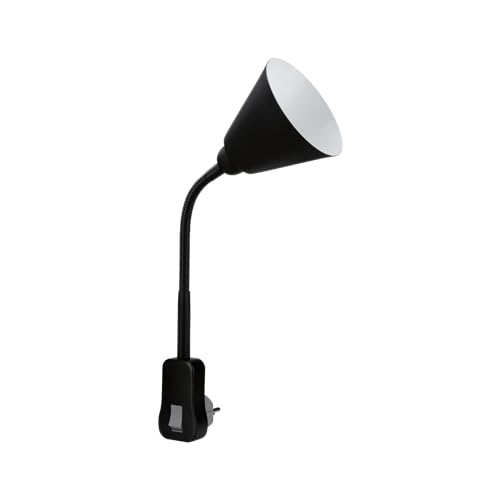 Paulmann Junus Lampada Da Presa, Braccio Flex Nero - 6