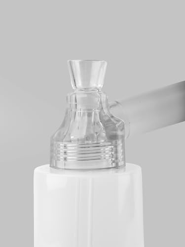 Image of UniBo (Universal Bong) 18 cm Portable Detachable Water Pipe Bong - White