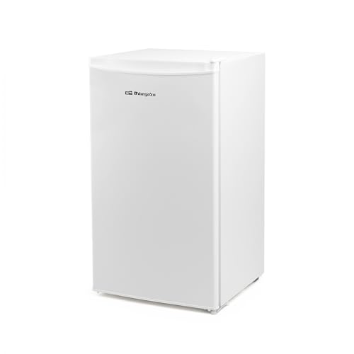 Orbegozo Nevera con compresor NCO 3090, capacidad 91 litros, clase E, dimensiones: 475 x 832 x 442 mm, blanco.