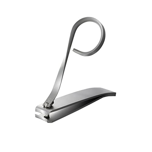 Rubis Martensitic Steel Nail Clippers with Twisted Lever, 1L100, Silver,Rubis Switzerland Swiss Made World Renowned Precision