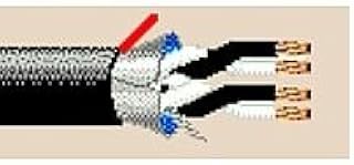 Belden 1048A 18 AWG 4 Conductor 18/4 Individual & Overall Shielded VNTC Instrumentation Tray Cable UL Type TC 600V E1 - Black (250FT)