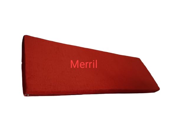 Merril Bed Mattress Cushion for Wooden Sofa Swing, Rust Color, 72 x 24 x 4 Inch, 32 Density Hard Foam, 95 mm Thickness-image-25