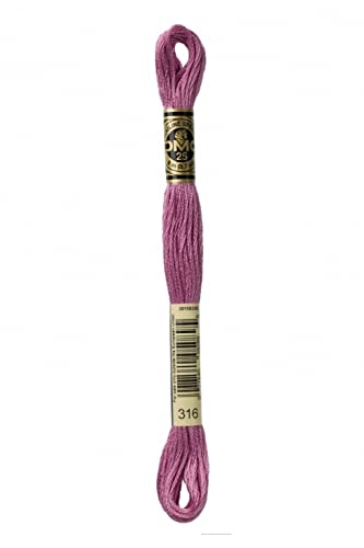 DMC Stranded Cotton Embroidery Thread 316 - per Skein