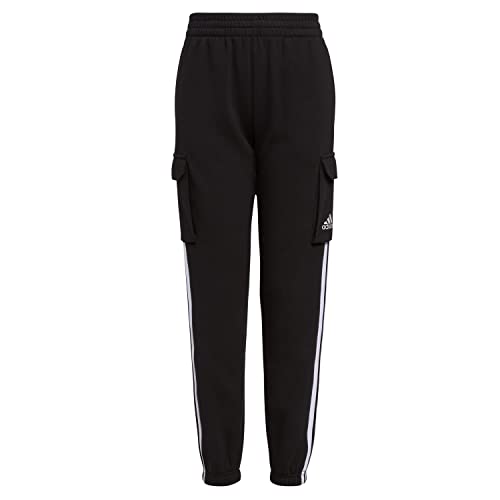 adidas Boy's Core Badge 21 Joggers (Big Kids) Black Cargo, X-Large