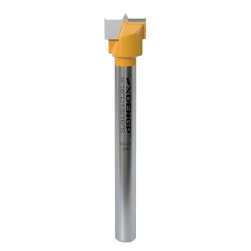 Image of Forstner Bit 5 /16 inch Shank, 9 /16 inch Cutting Diameter, Drill Bit for Woodworking, Drilling Hole Saw Set, Auger Opener, Hinge Hole Cutter for Plastic, Plywood Products