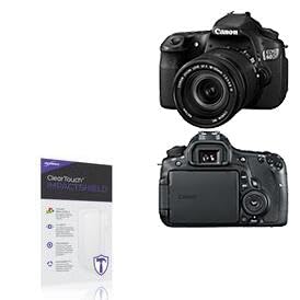BoxWave Screen Protector Compatible With Canon EOS 60D - ClearTouch ImpactShield (2-Pack), Impenetrable Screen Protector Flexible Film
