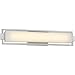 George Kovacs P5352-1-084-L Opening Act LED Vanity Light, Brushed Nickel