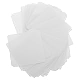 HEMOTON Varillas para Cuello de Camisa Transparentes, Soporte Pequeño para Collar, Calcomanías Adhesivas Antiencrespamiento, 50 Unidades para Traje y Camisa de Hombre