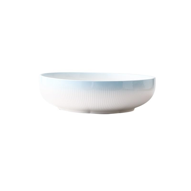 Miski do zupy ceramiczna duża miska na zupę restauracja miska na ryby okrągła salaterka nowoczesna minimalistyczna miska nadaje się do chili, gulaszu wołowego miski obiadowe (S)