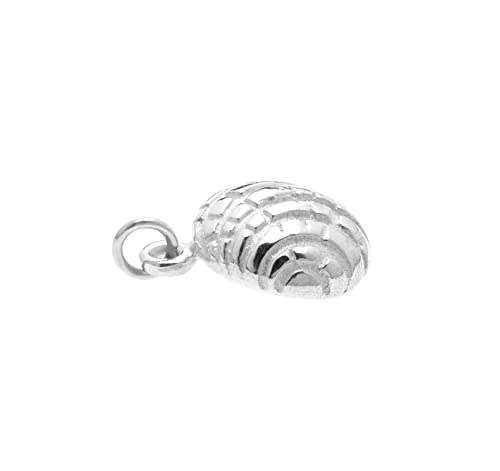Sterling Silver Pan Dulce Concha Charm, Mi Vida Collection3
