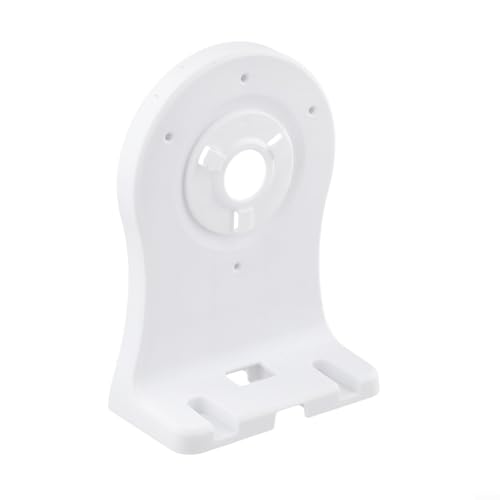 Soporte horizontal montado en la pared compatible con cámaras domo de las series EZVIZ-C4 y C6, montaje de plástico de ángulo ajustable con hardware para una instalación segura en residencial