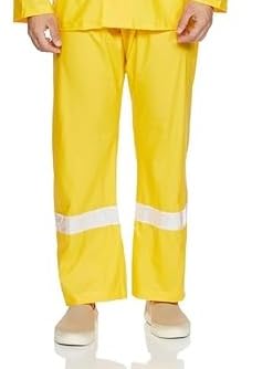 Four Weather Rain Pants, Yellow, Waterproof