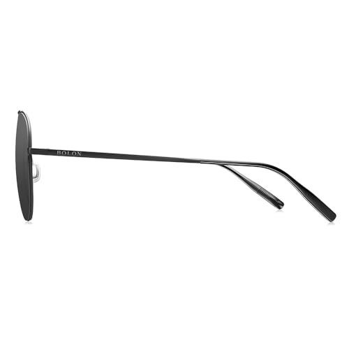 Image of BOLON Classic Aviator Polarized UV400 Sunglasses for Men for Women | Exclusive Eyewear Brand of EssilorLuxottica
