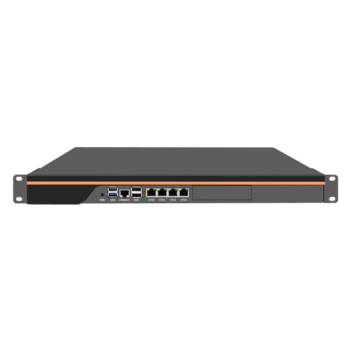 UDPTCP 4X 2.5GbE LAN/DDR5/ROS Firewall Hardware/Twin Lake N150 Barebone /1*M.2 Nvme/WiFi slot/1U...