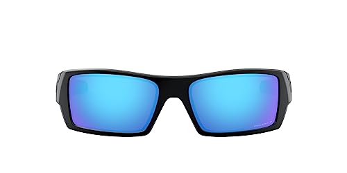Óculos de Sol Oakley Polarizado Gascan 0OO9014 901450 Tam 60 / Preto Fosco - Lentes Prizm Sapphr Irid Polar