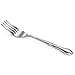 New Star Foodservice 58642 Rose Pattern, 18/0 Stainless Steel, Dinner Fork, 7.2-Inch, Set of 12
