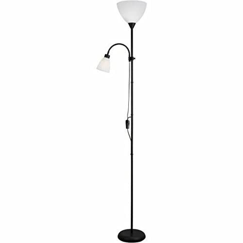 Lámpara de pie de lectura Betty moderna de 176 cm con base de metal para salón y dormitorio