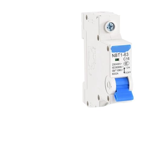 Interruptor de aire NBT1-63 de 6A para evitar cortocircuitos y sobrecargas en casa