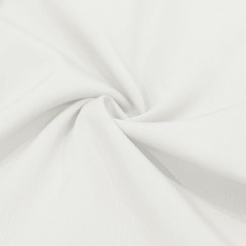 Men's Casual Linen Pants Elastic Waist Drawstring Beach Pants Lightweight Loose Fit Wide Leg Trousers with Pockets4