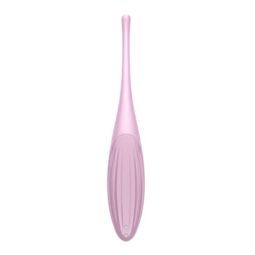 Satisfyer Twirling Joy Connect App, tipvibrator met app-bediening, waterdichte, huidvriendelijke siliconen, kleur:roze - Afbeelding 8