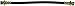 Dorman H621148 Rear Driver Side Inner Brake Hydraulic Hose Compatible with Select Acura/Honda Models
