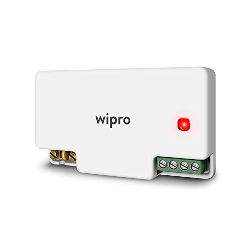 Image of Wipro Smart Switch Module, 3 Switch Control, 1 Fan Speed Control Compatible with Alexa & Google Home (Pack of 1,White)