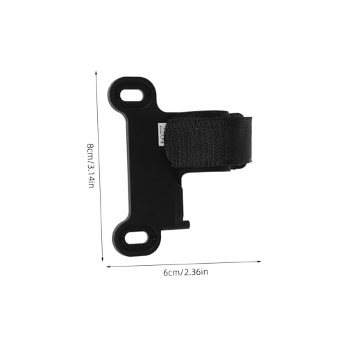 Compact Bike Pump Holder Clip Nylon Straps Design for Secure Mounting Road Mountain Bikes Essential Accessories for Outdoor Cycling2