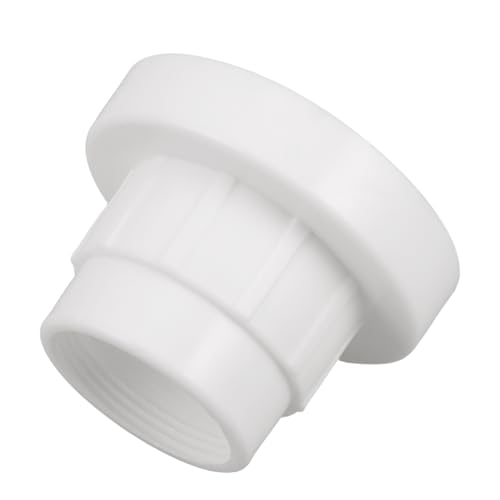 Lurrose Conector Adaptador de Bomba de Piscina con Doble Rosca, Estructura de Triple Capa Resistente al Agua, Kit de 3 Piezas para Fuente de Piscina, Accesorio de Plomería para