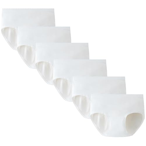 Image of benetia Girls' Underwear Soft Cotton 6-8 Pack