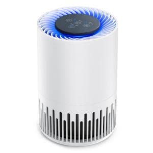 PALAY® Super Quite White Air Purifier for Bedroom with 3 Layer Filtration True HEPA H13 Room Air Purifier and Adjustable 3 Brightness for Indoor and Drawing Room-image-43